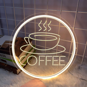 Coffee Cup Neon Sign