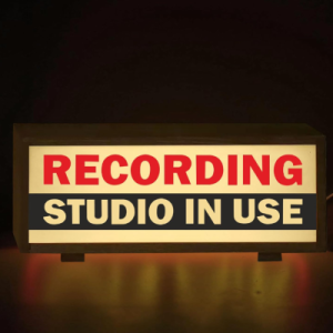 LED Sign for Recording Studio
