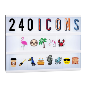 Relaxdays Lightbox Set